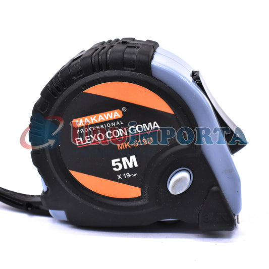 CINTA METRICA 5M ANCHO 19MM MAKAWA MK-519D