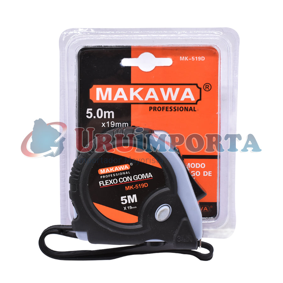 CINTA METRICA 5M ANCHO 19MM MAKAWA MK-519D