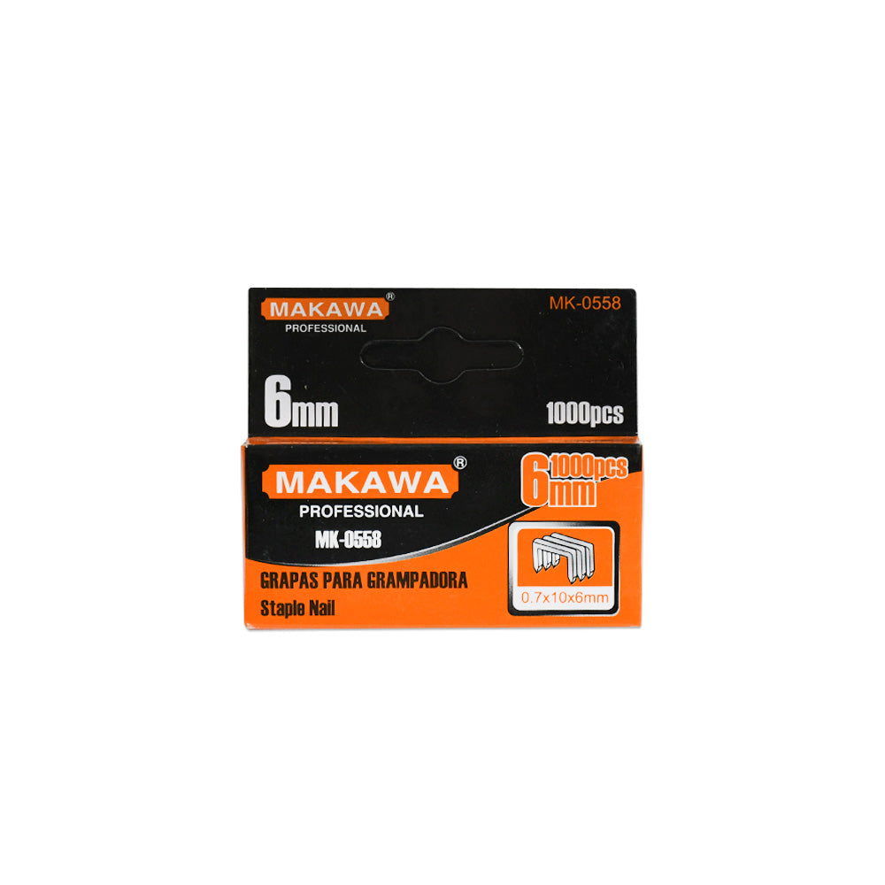 GRAMPAS 6MM 0.7X10X6MM 1000PZ MAKAWA MK-0558