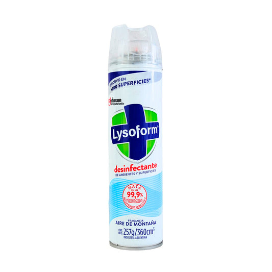 DESINFECTANTE LYSOFORM AIRE DE MONTAÑA 360 CC