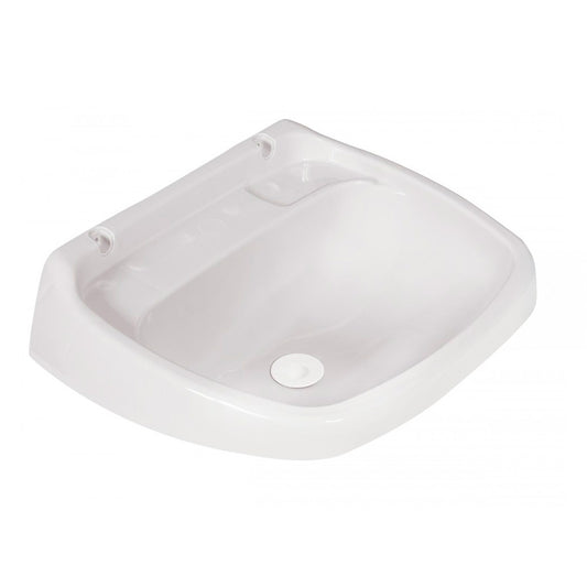 LAVATORIO PLASTICO GRANDE BLANCO METASUL 10301002