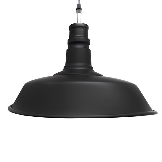 LAMPARA METALICA COLGANTE NEGRA VINTAGE LH-2104