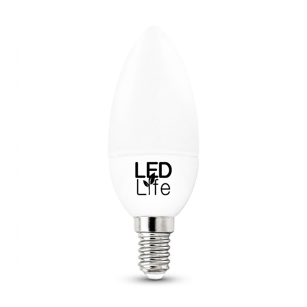 LAMPARA LED TIPO VELA 5W E14 CALID LED LIFE LH1825
