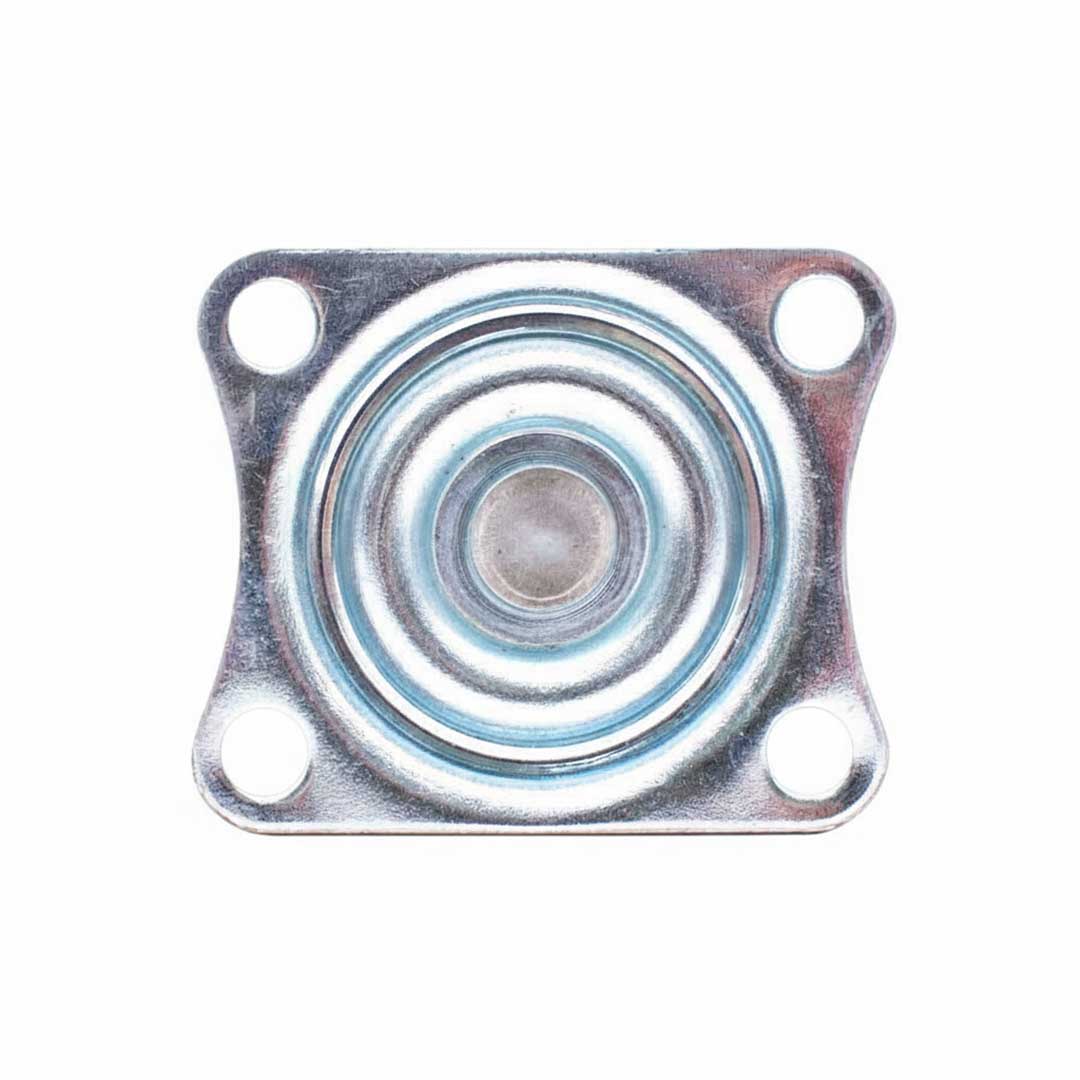 RUEDA PLASTICA BLANCA 3″ BASE METAL GIRATOR LH-560