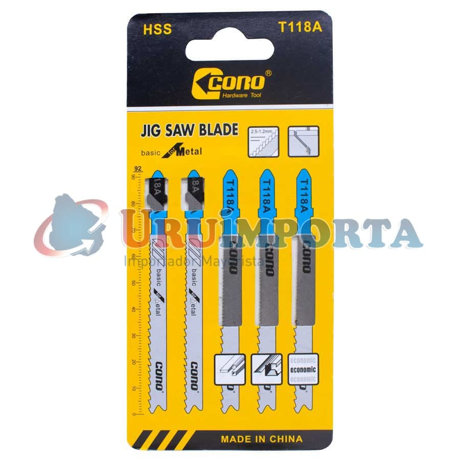 HOJA PARA SIERRA CALADORA 5 PZ METAL T118A LH-1520