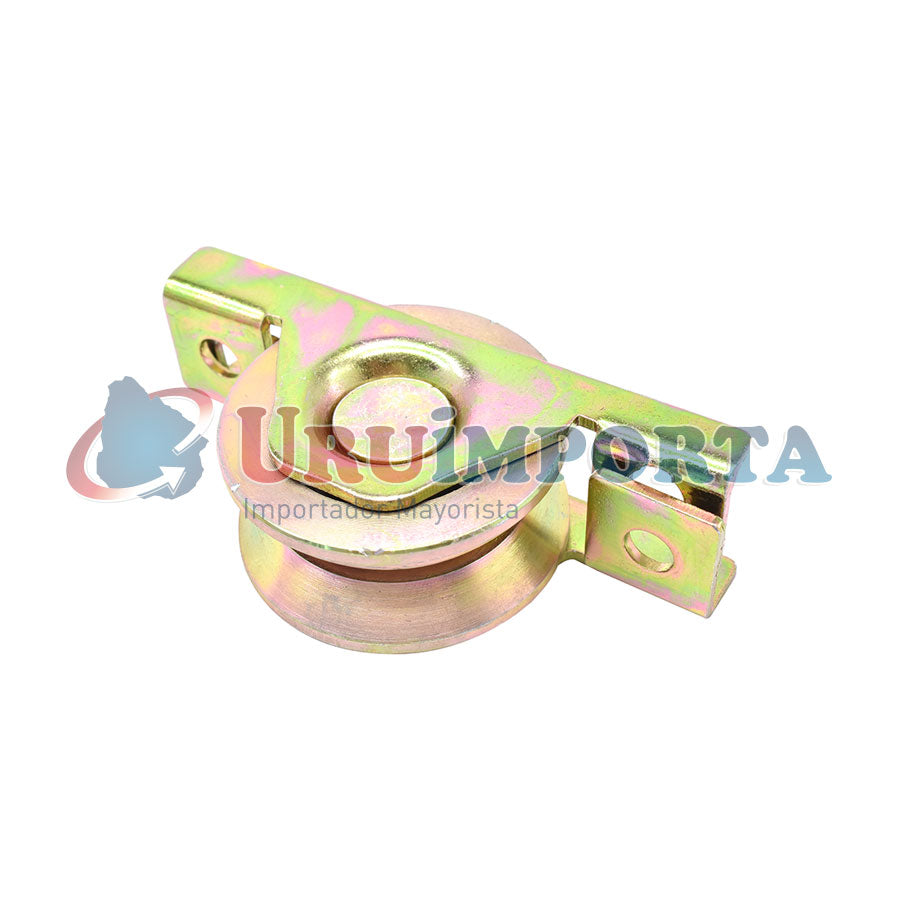 RUEDA PARA PORTON 60X26MM CON SOPORTE LH-2483