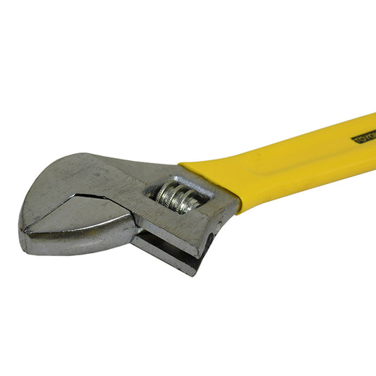 LLAVE AJUSTABLE 12″ TOYOKI MANGO AMARILLO LH-5000