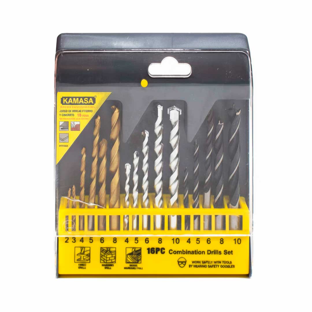 MECHA 16PZ METAL-MADERA-CONCRETO KAMASA KM-1065