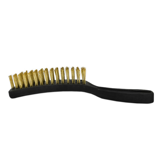 CEPILLO 6 FILAS DE BRONCE M/PLASTICO NEGRO LH-2604