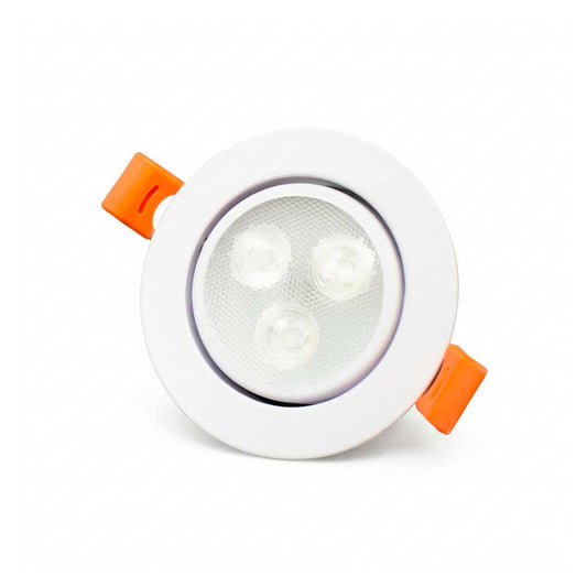 SPOT LED ARTICULADO 3W 8CM BLANCO LH-1904