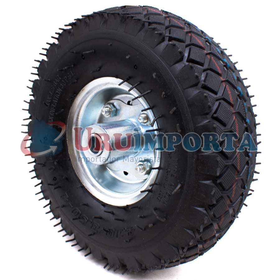 RUEDA INFLABLE EJE C/CAMARA P/CARRITO LH-37