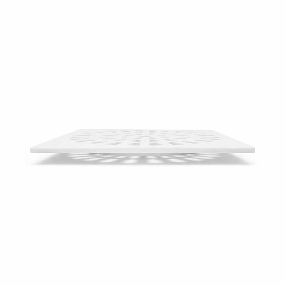 REJILLA PLASTICA BLANCA 15X15 CM GRAP 5502