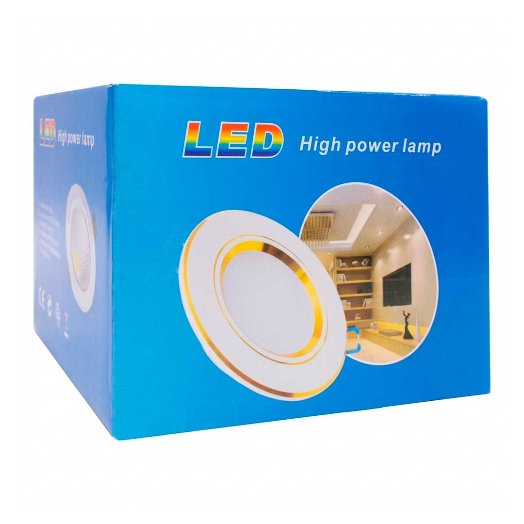 SPOT LED ARTICULADO 5W 10.5CM PLATEADO LH-1905