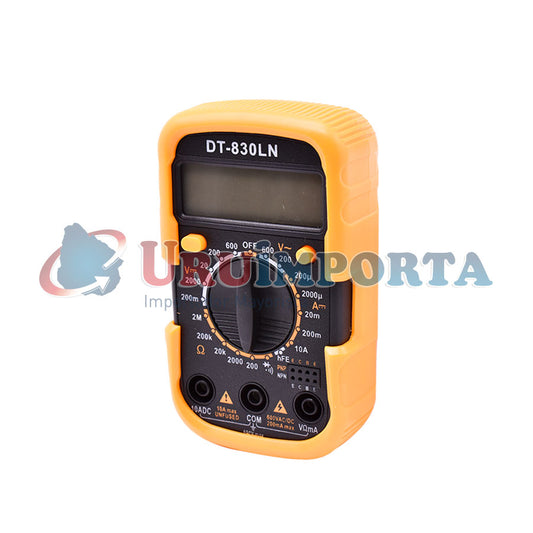 TESTER DIGITAL CHICO C/LUZ FORRADO EN GOMA LH-125