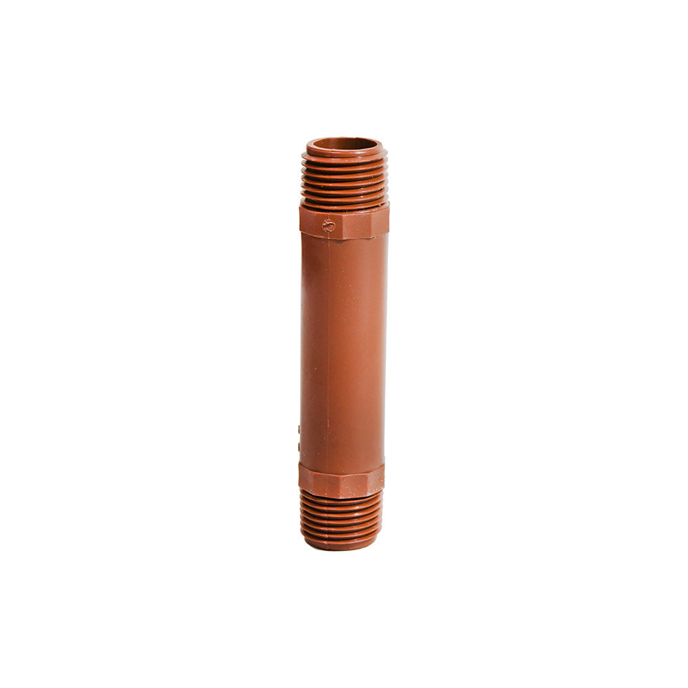 NIPLE 10CM 1/2 PPL MARRON 12-022