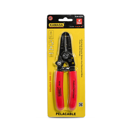 PINZA PELACABLE 6 KAMASA KM-028
