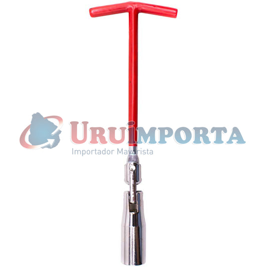 LLAVE SACA BUJIAS 16MM EN BLISTERS LH-1194