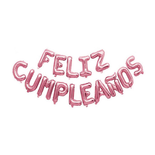 GLOBOS FELIZ CUMPLEAÑOS 23PZ BLISTER WB977