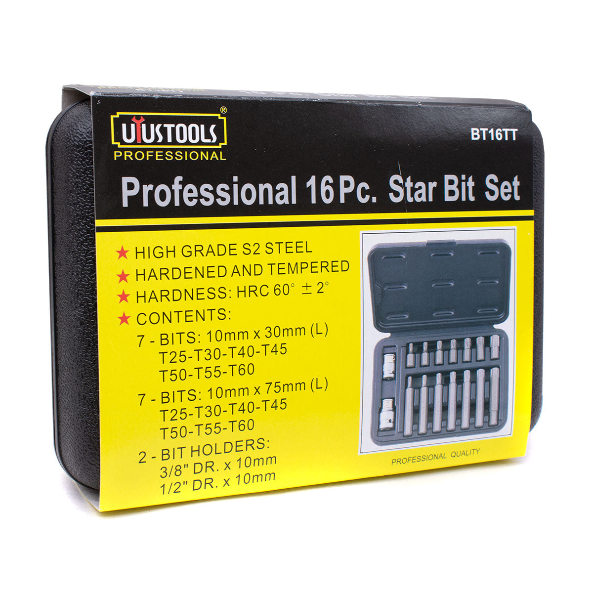 PUNTAS TORX 16 PZ UYUSTOOLS BT16TT
