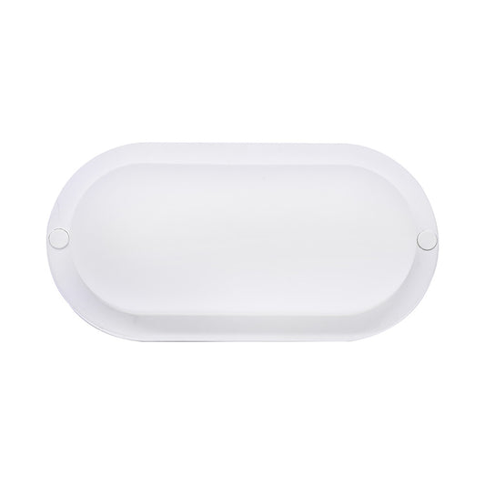 TORTUGA LED 8W BLANCA OVALADA FRIA 6500K LH-2761