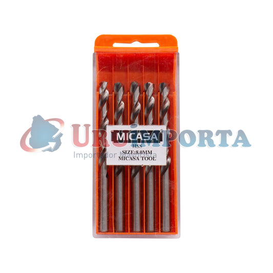 MECHA P/METAL 8MM 5 UNID LH-1153