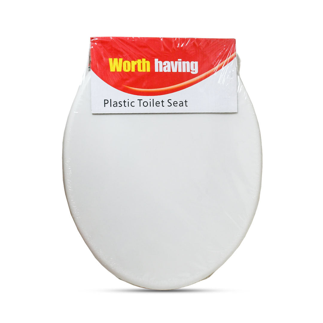 ASIENTO INODORO PLASTICO COLOR BLANCO LH-1330