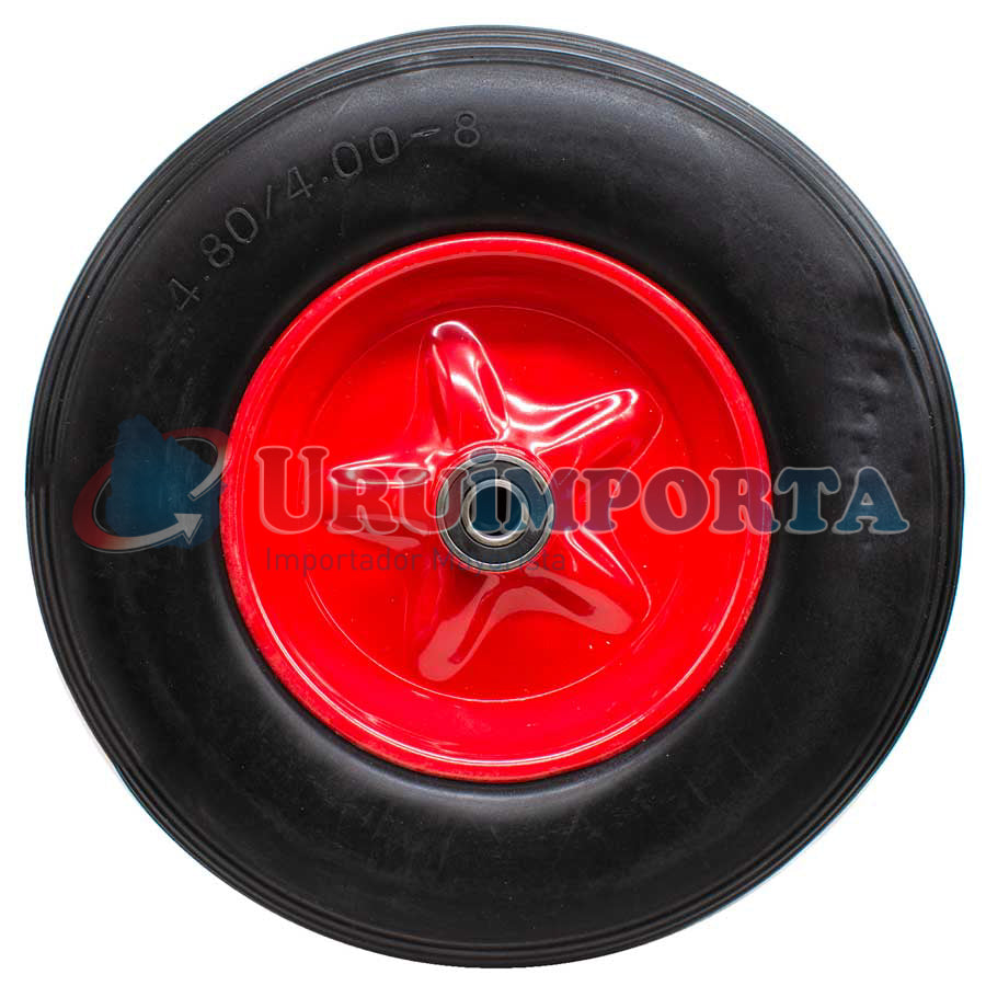 RUEDA MACIZA 4.80/4.00-8 EJE 20 MM LH-1335