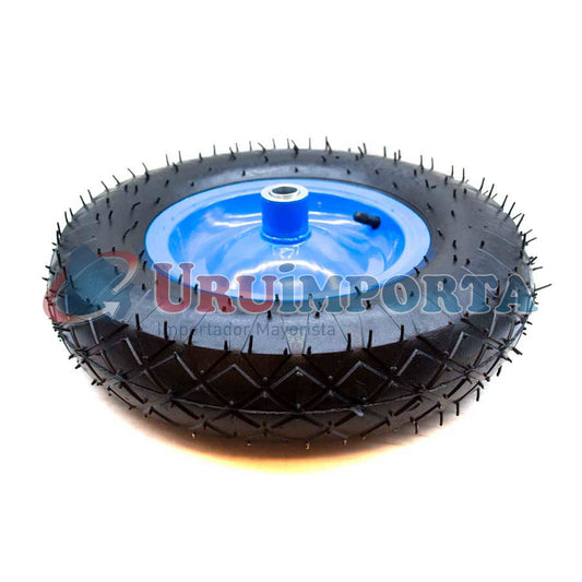 RUEDA INFLABLE 4.80/400-8 EJE 20 MM LH-1338