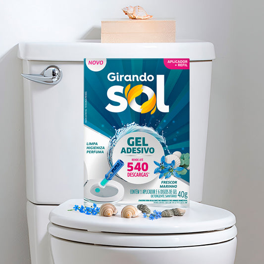 DISCO GEL ADHES.P/INODORO(APLIC+REP)FRESCORM.3022N