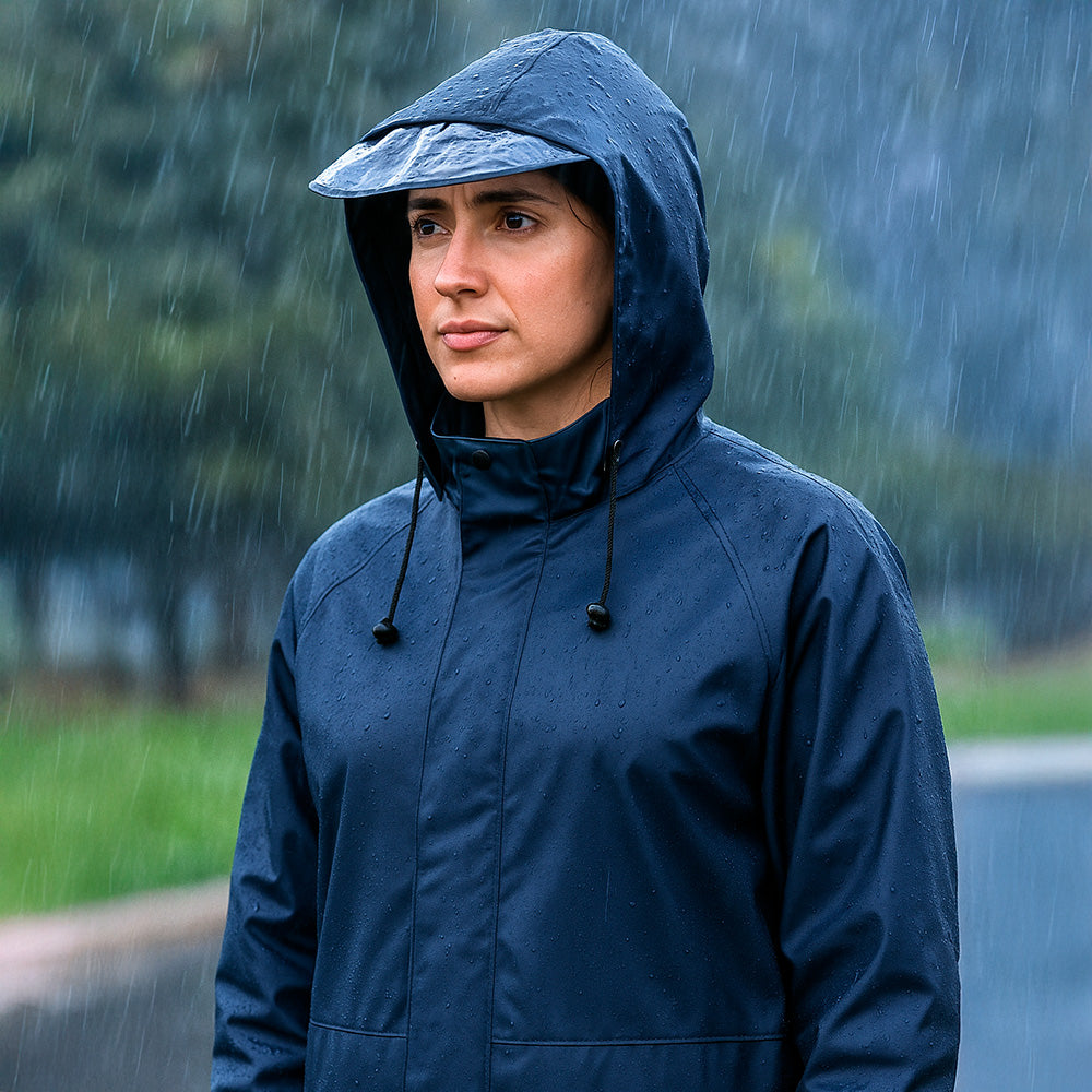 EQUIPO DE LLUVIA AZUL 2PZ CON BOLSITO LH-1559
