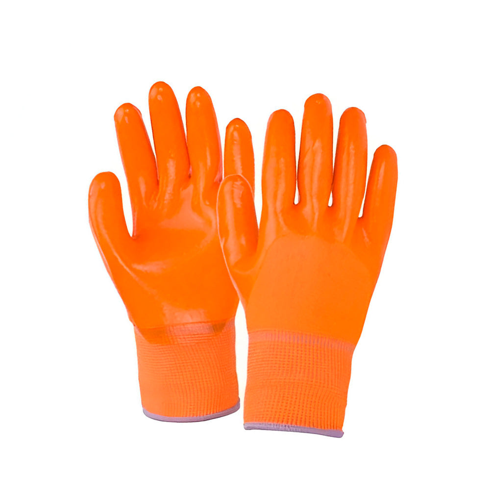GUANTE ANTIDESLIZANTE COLOR NARANJA LH-1284