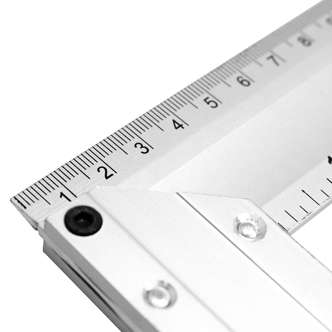 ESCUADRA CARPINTERO 25CM DE ALUMINIO LH-2142