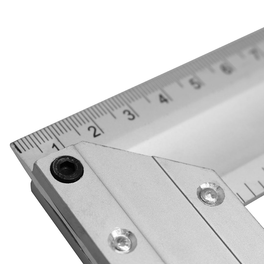 ESCUADRA CARPINTERO 30CM DE ALUMINIO LH-2143