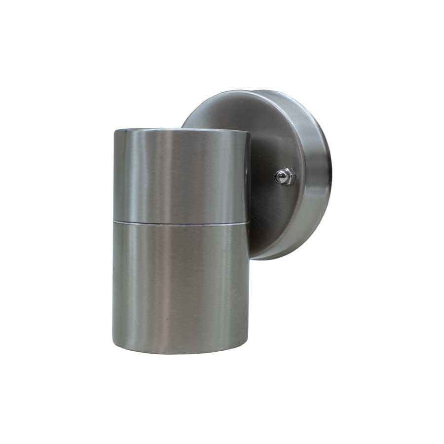 LUMINARIA APLIQUE EXT 1 LUZ METAL PULIDO LH-2092