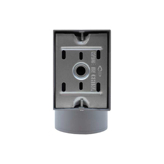 LUMINARIA EXT 1 LUZ 9CM DE DIAMETRO GRIS LH-2093