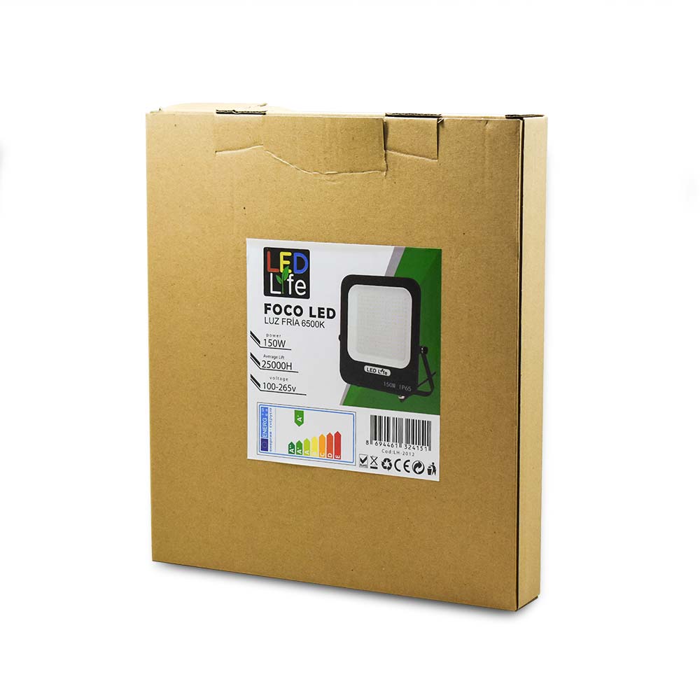 FOCO LED 150W LUZ FRIA 6500K LED LIFE LH-2012
