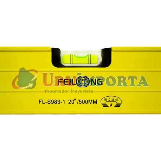 NIVEL METALICO C/IMAN 20″ AMARILLO MICASA LH-2162