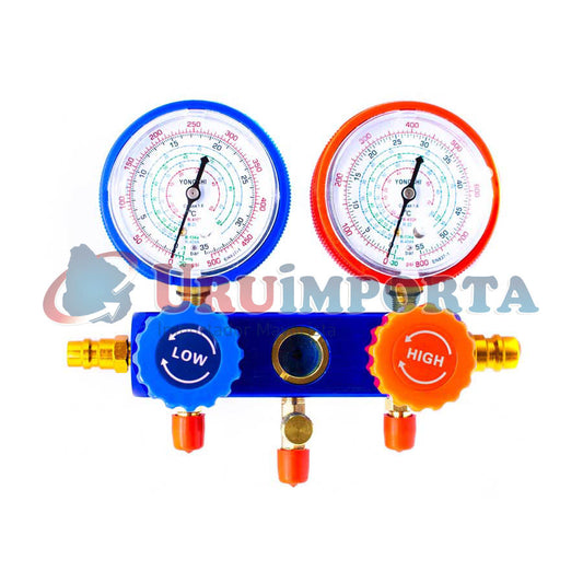 MANOMETRO REFRIGERANTE AIRE ACONDICIONADO LH-2179