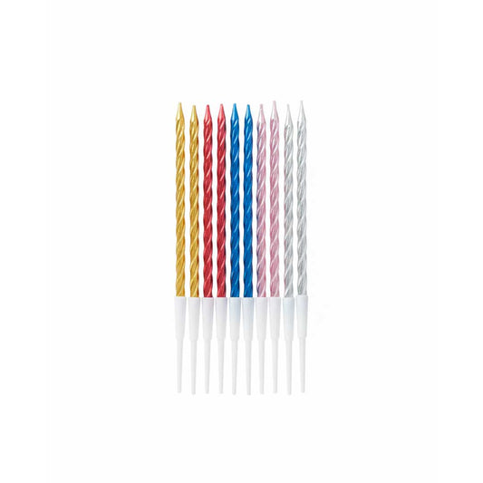SET DE VELAS P/CUMPLEAÑOS C/METALIZADO 03-361919