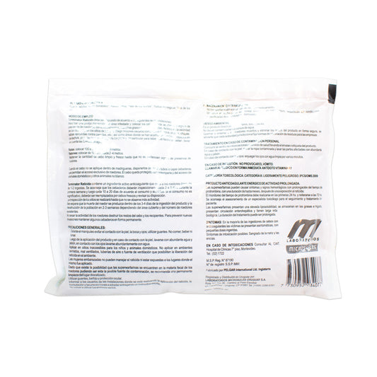 TERMINATOR RATICIDA 200 GRAMOS MICROSULES