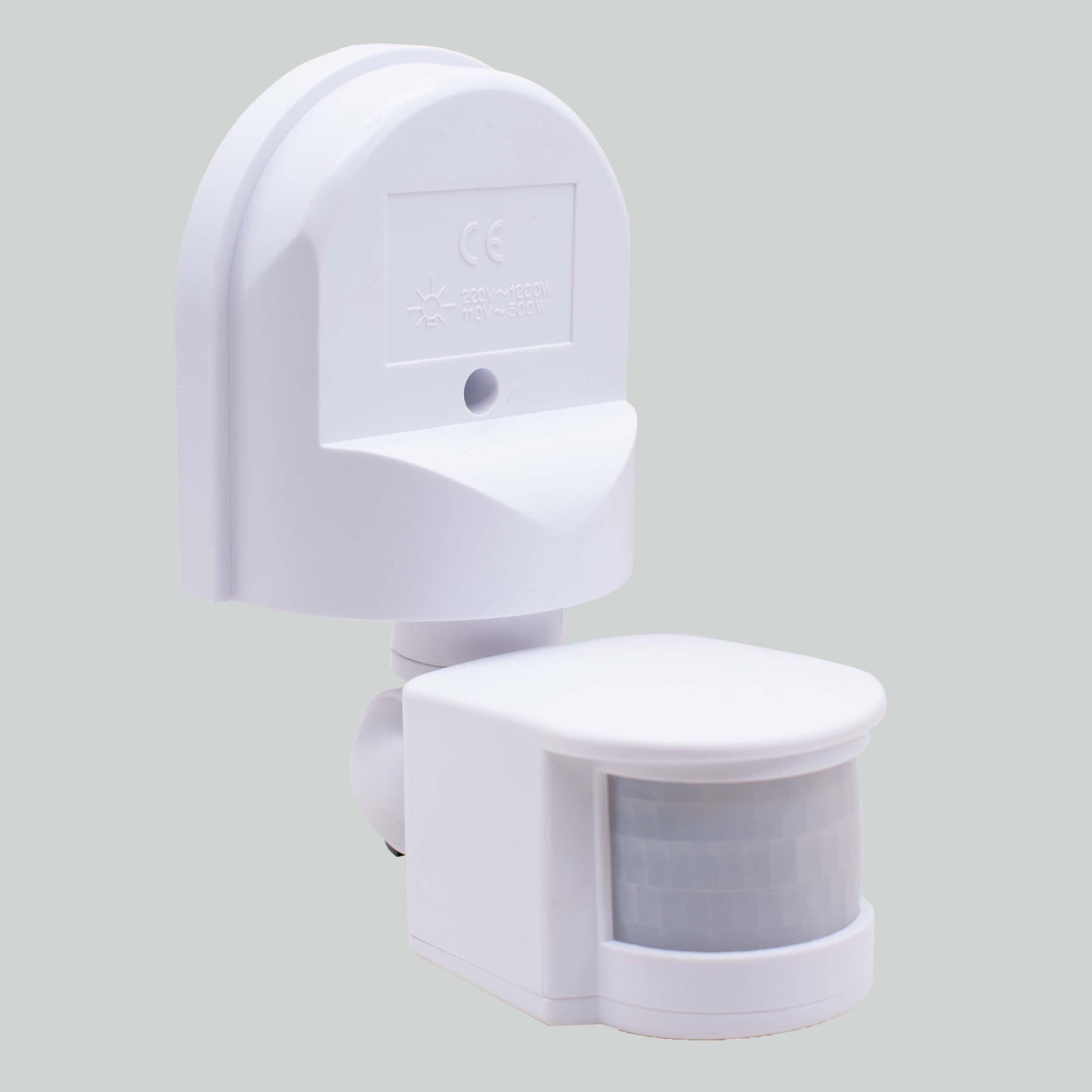 DETECTOR MOVIMIENTO BLANCO BASE REGULABLE LH-2107