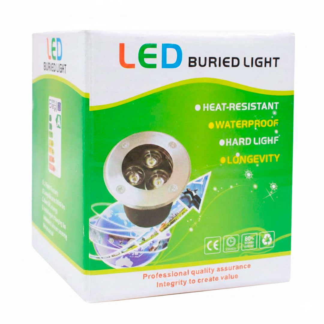 SPOT LED EMBUTIR EN PISO 3W 220V 3200K LH-2684