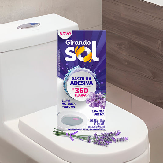LIMPIADOR ADHES.P/INODORO 3X9G LAVANDA FRES 3028