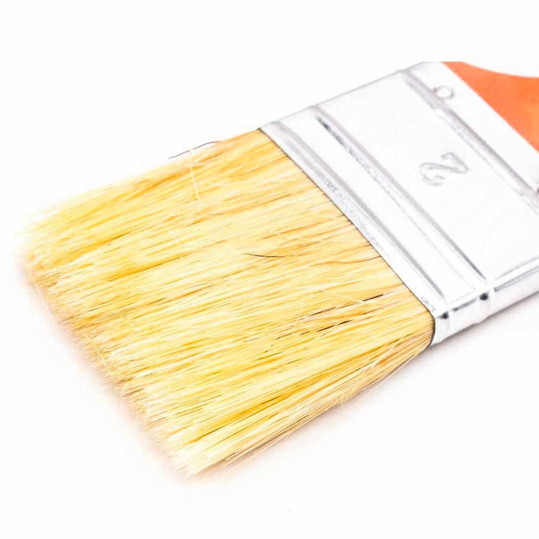 PINCEL 2″ MANGO PLASTICO NARANJA LH-2273