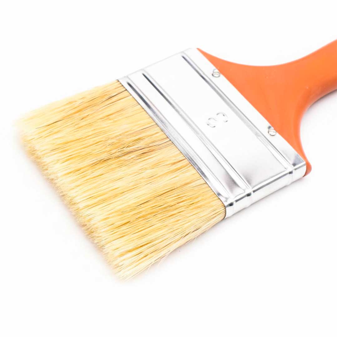 PINCEL 3″ MANGO PLASTICO NARANJA LH-2275