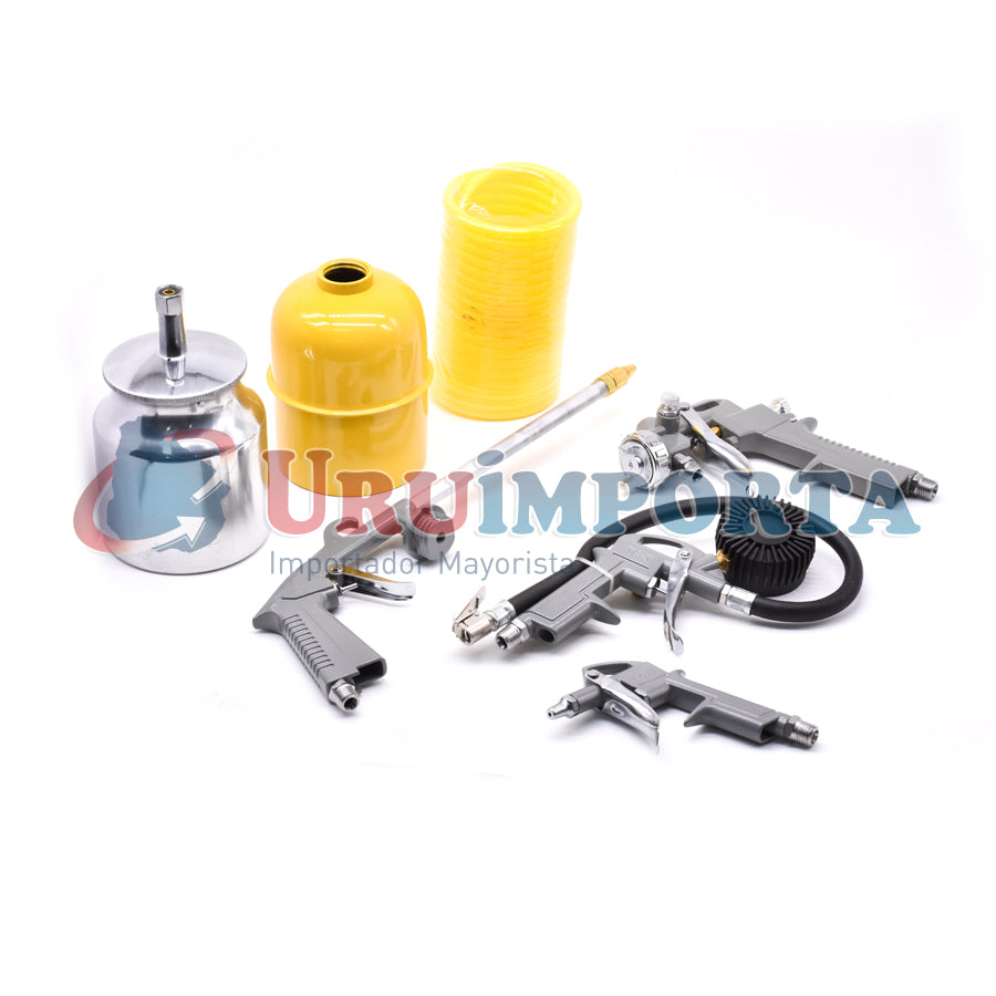 SET 5PZ NEUMATICO PINTURA Y LIMPIEZA UYUS SPA05U