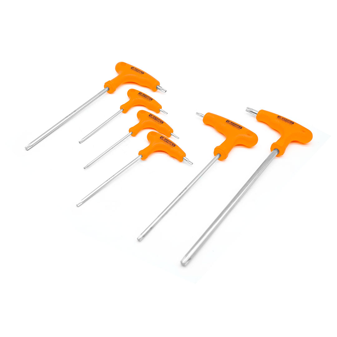 DESTORNILLADOR 6PZ PUNTAS TORX MANGO T UYUS DEP604