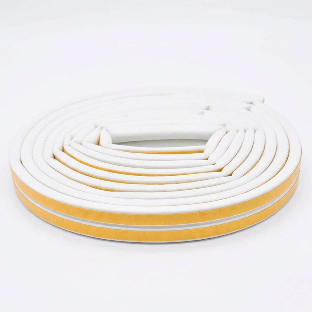 BURLETE PVC 6 METROS BLANCO TIPO D LH-1537