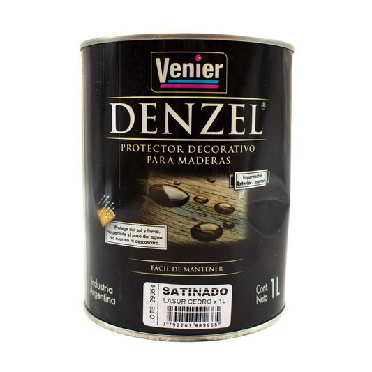 PROTECTOR 1L CEDRO PARA MADERA SATINADO DENZEL