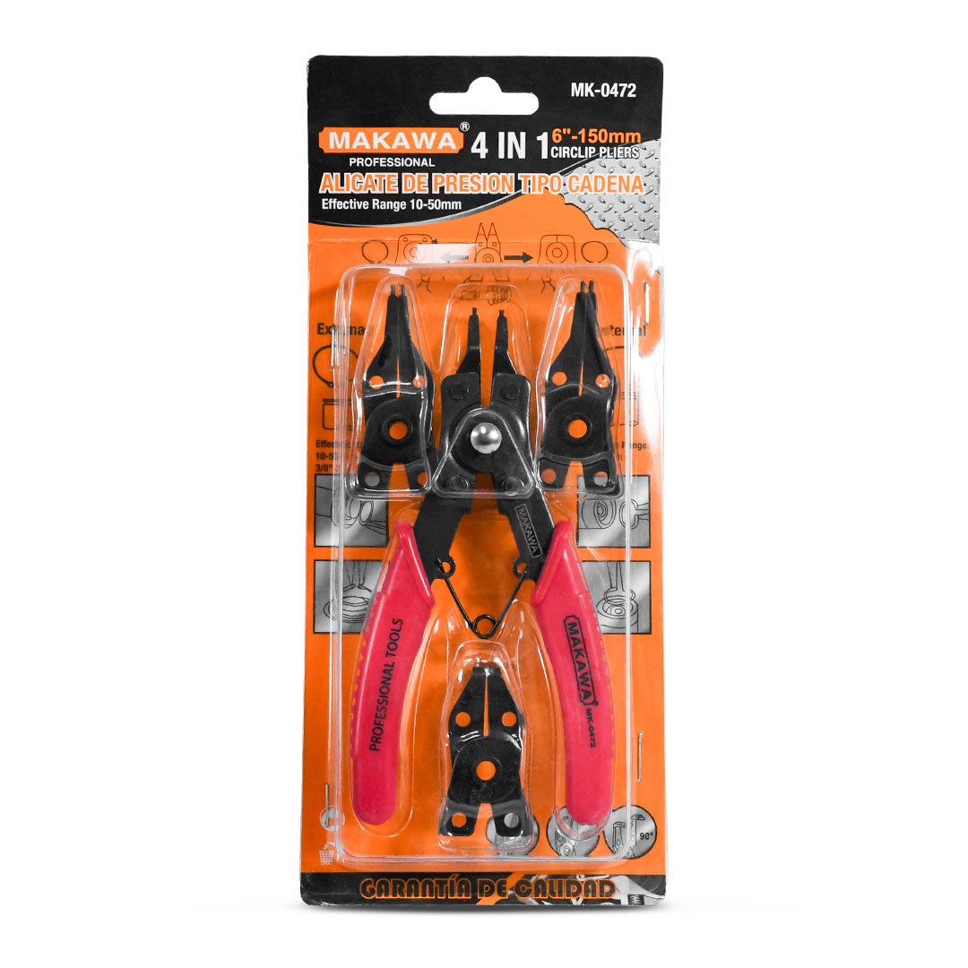 PINZA SACA SEGUROS 5PZ MAKAWA MK-0472